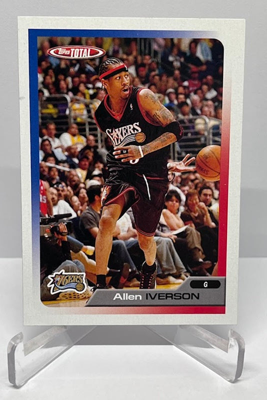 2006 Topps Total Allen Iverson Philadelphia 76ers #22