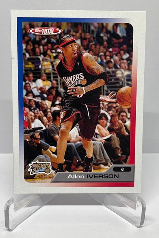 2006 Topps Total Allen Iverson Philadelphia 76ers #22