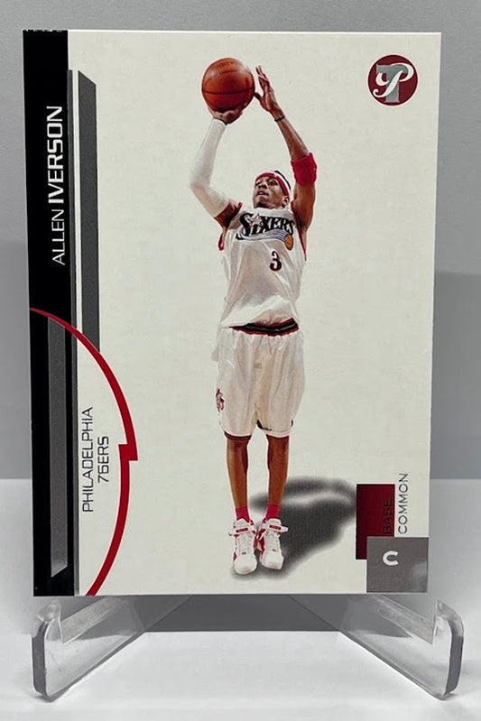 2005 Topps Pristine Allen Iverson Philadelphia 76ers #40