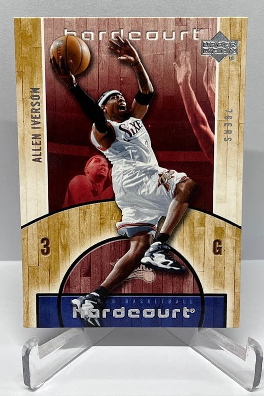 2005-06 Upper Deck Hardcourt Allen Iverson Philadelphia 76ers #64