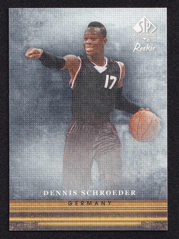 2013-14 Upper Deck SPA Canvas Collection Rookie Dennis Schröder *2