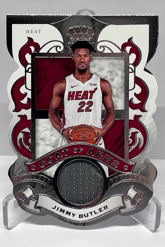 2019-20 Panini Crown Royale Coat of Arms Jimmy Butler Miami Heat