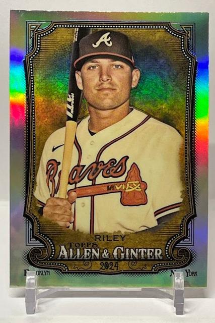 2024 Topps Allen & Ginter Refractor Austin Riley Braves #68