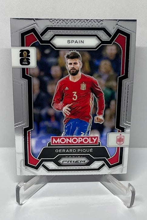 2026 Panini Monopoly Prizm FIFA World Cup Gerard Pique Spain #46
