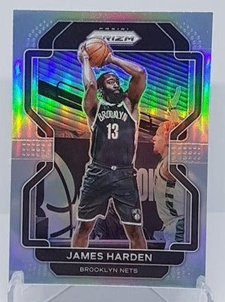 2021-22 Panini Prizm Silver James Harden Nets #44