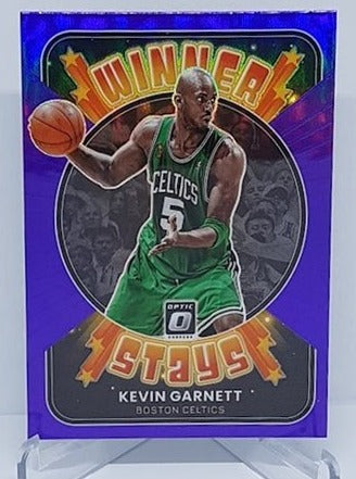 2021-22 Panini Donruss Optic Purple Prizm Kevin Garnett Celtics #11