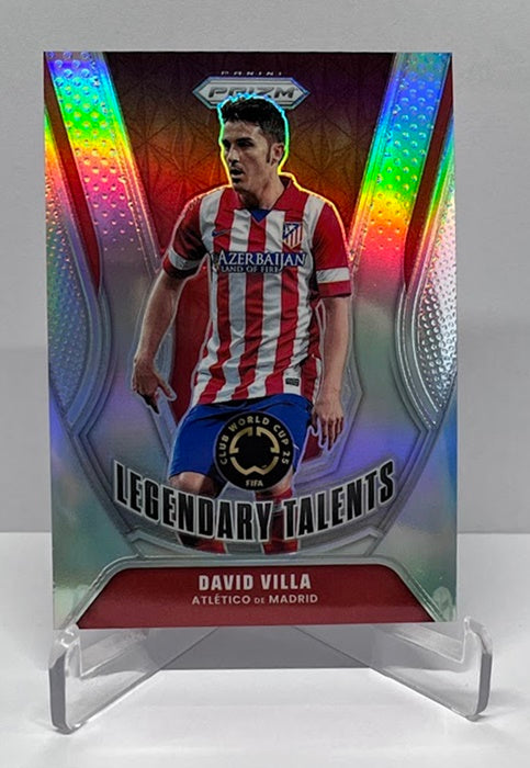 2025 Panini Prizm FIFA Club World Cup Legendary Talents David Villa Madrid #1