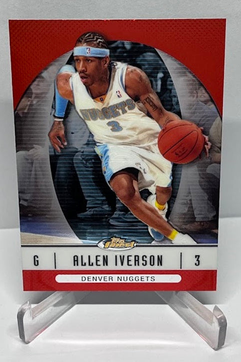2007 Topps Finest Allen Iverson Denver Nuggets #38