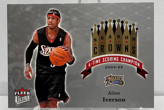 2006-07 Fleer Ultra Season Crowns Allen Iverson Philadelphia 76ers