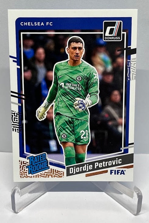 2023-24 Panini Donruss Rated Rookie Djordje Petrovic Chelsea FC #195