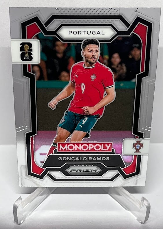 2026 Panini Monopoly Prizm FIFA World Cup Goncalo Ramos Portugal #30