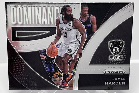 2021-22 Panini Prizm Dominance James Harden Nets #2