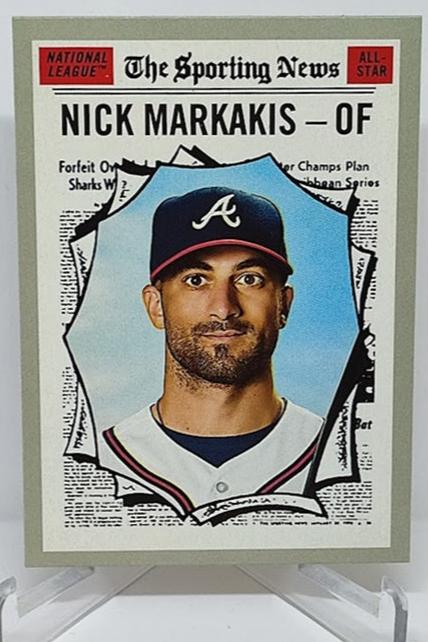 2019 Topps Heritage Nick Marakis Atlanta Braves #368