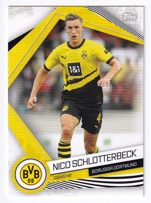 2023 Topps Fan Set Nico Schlotterbeck Dortmund #BVB-2