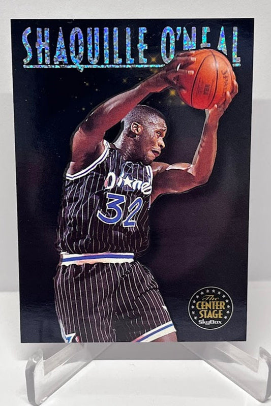 1993 Skybox International Center Stage Shaquille O'Neal Orlando Magic