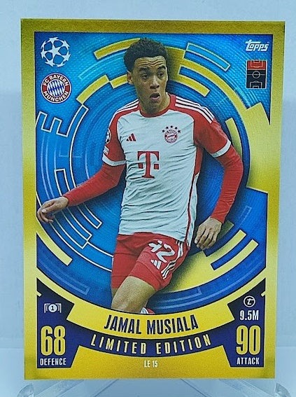 2023/24 Topps Match Attax Jamal Musiala Bayern LE15