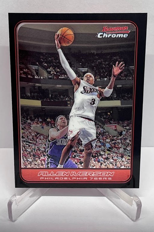 2006 Topps Chrome Bowman Allen Iverson Philadelphia 76ers #29