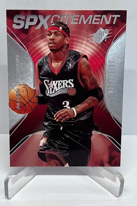 2006-07 Upper Deck SPXcitement Allen Iverson Philadelphia 76ers 0306/2999 #77
