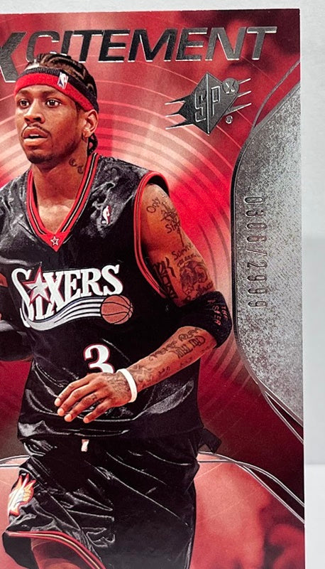 2006-07 Upper Deck SPXcitement Allen Iverson Philadelphia 76ers 0306/2999 #77