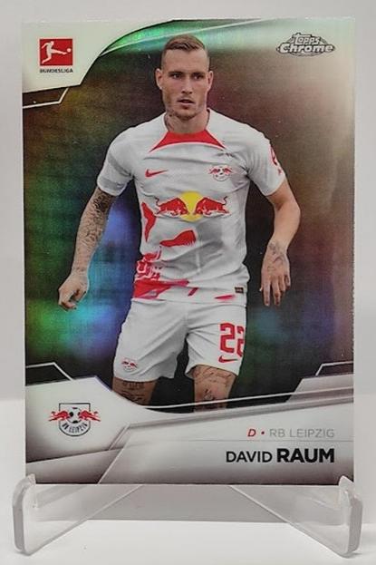 2022-23 Topps Chrome Refractor David Raum Leipzig #57