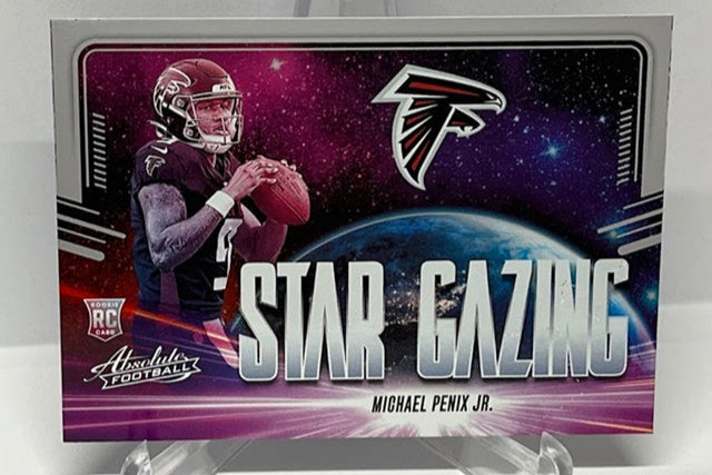 2024 Panini Absolute Star Gazing RC Michael Penix Atlanta Falcons *3