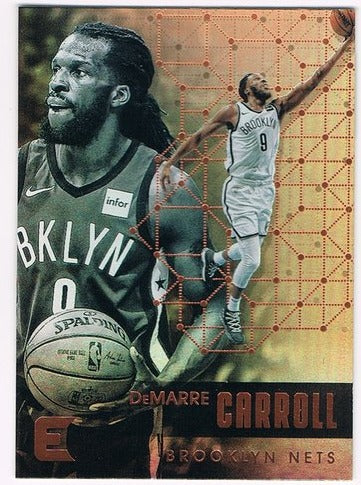 2017-18 Panini Essentials DeMarre Carroll Nets #136