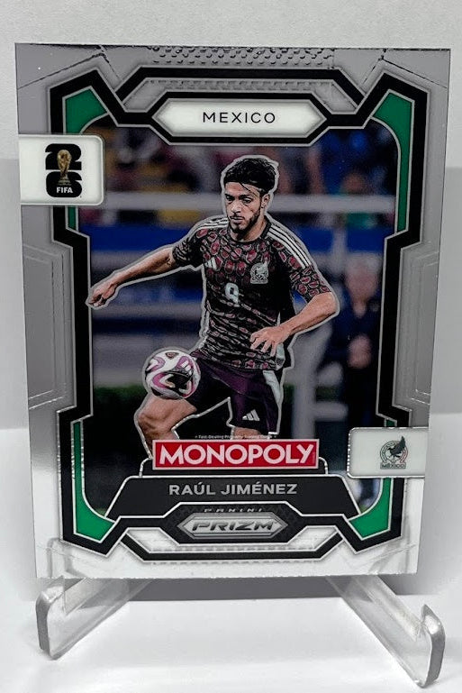 2026 Panini Monopoly Prizm FIFA World Cup Raul Jimenez Mexico #58
