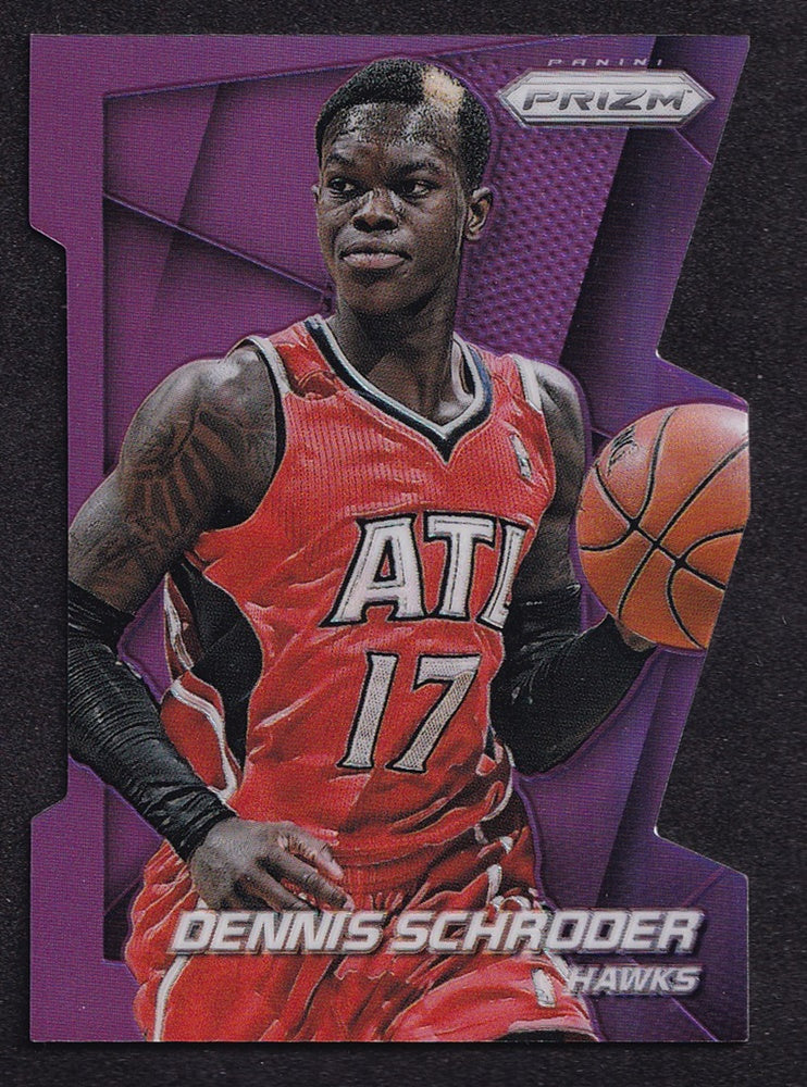 2014-15 Panini Prizm Purple Prizm Dennis Schröder Hawks 103/139 *2