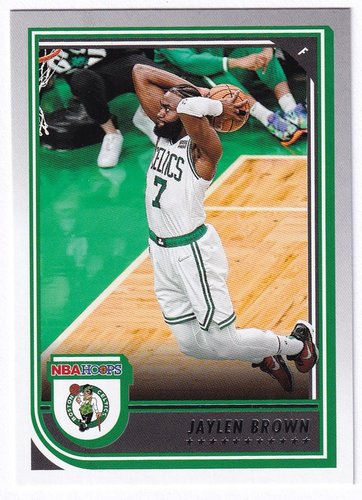 2022-23 Panini Hoops Jaylen Brown Celtics #2