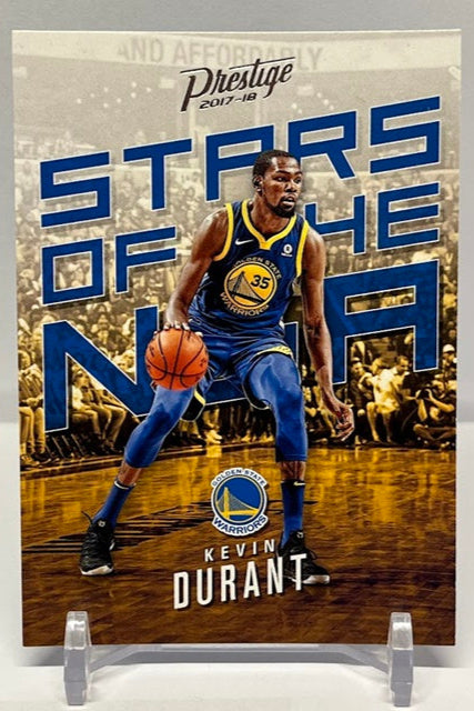 2017-18 Panini Prestige Stars of the NBA Kevin Durant Warriors #5