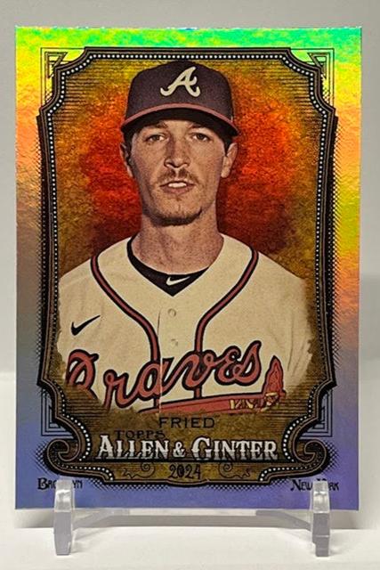 2024 Topps Allen & Ginter Max Fried Braves #75