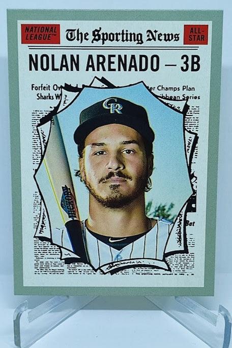 2019 Topps Heritage Nolan Arenado Colorado Rockies #365