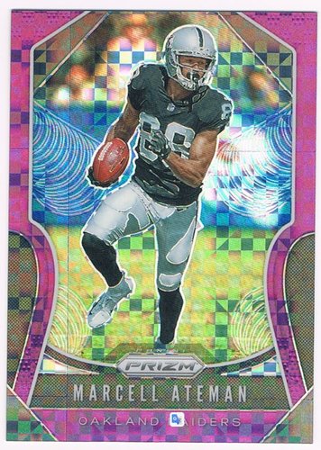 2019 Panini Prizm Purple Marcell Ateman Oakland Raiders 35/49 #228