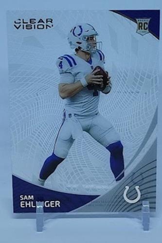 2021 Panini Chronicles Clear Vision RC Sam Ehlinger Colts