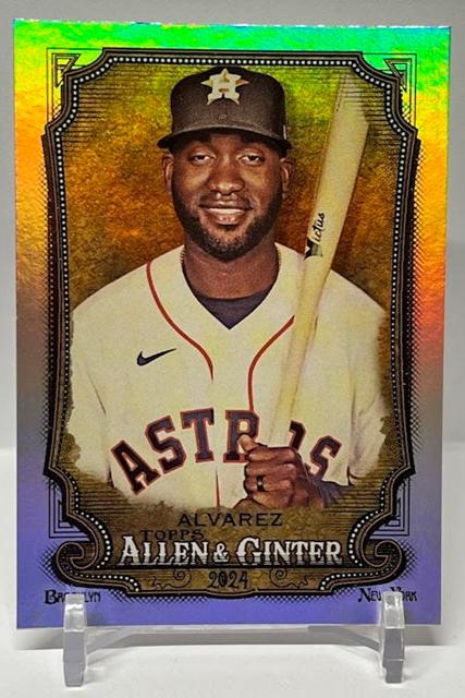 2024 Topps Allen & Ginter Yordan Alvarez Astros #83