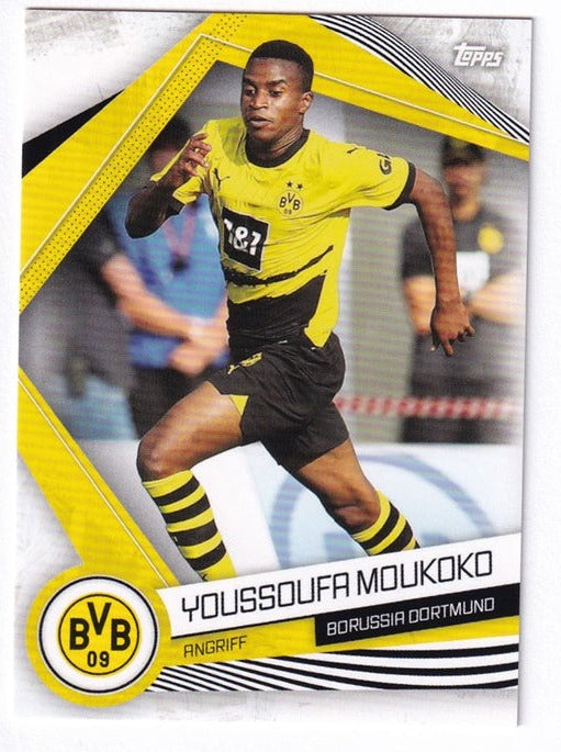 2023 Topps Fan Set Youssoufa Moukoko Dortmund #BVB-15