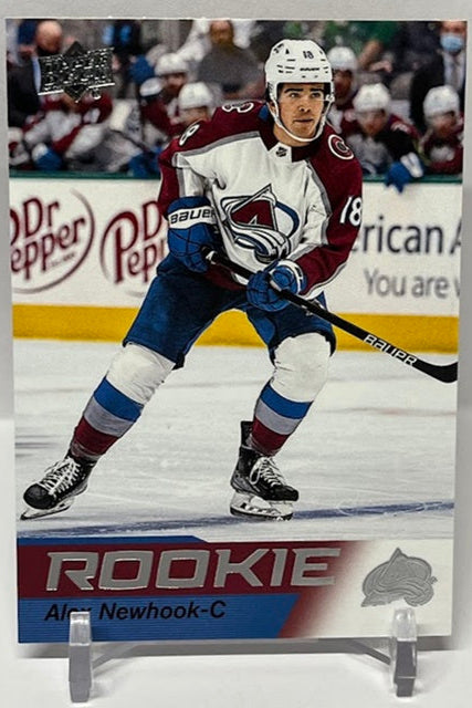 2021-22 Upper Deck Star Rookie Alex Newhook Colorado #4