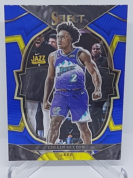 2022-23 Panini Select Collin Sexton Utah Jazz #23