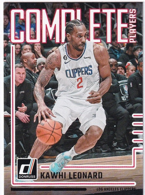 2023-24 Panini Donruss Complete Players Kawhi Leonard Clippers #6