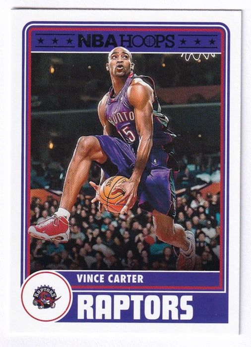 2023-24 Panini Hoops Tribute Vince Carter Raptors #294