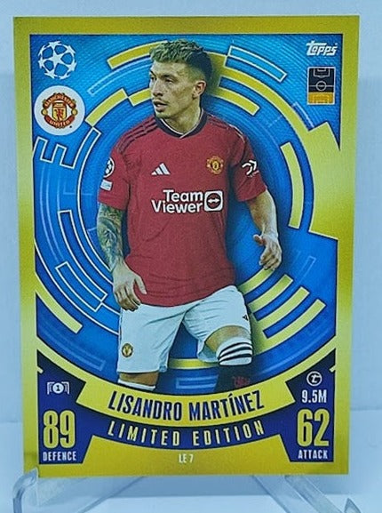 2023-24 Topps Match Attax Lisandro Martinez Manchester United LE7