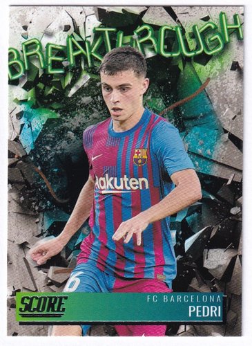 2021-22 Panini Score FIFA Pedri Barcelona #11