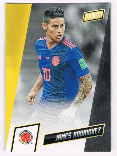 2019 Panini The National James Rodriguez Colombia Real Madrid