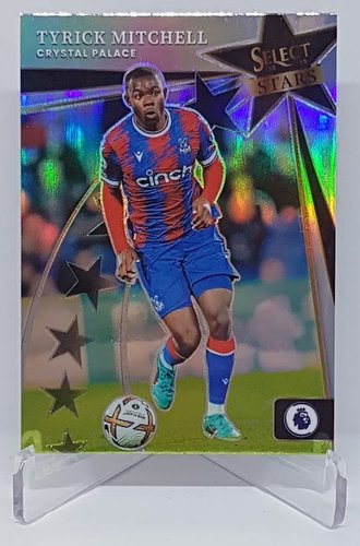 2022-23 Panini Select Premier League Select Stars Prizm Tyrick Mitchell Crystal Palace