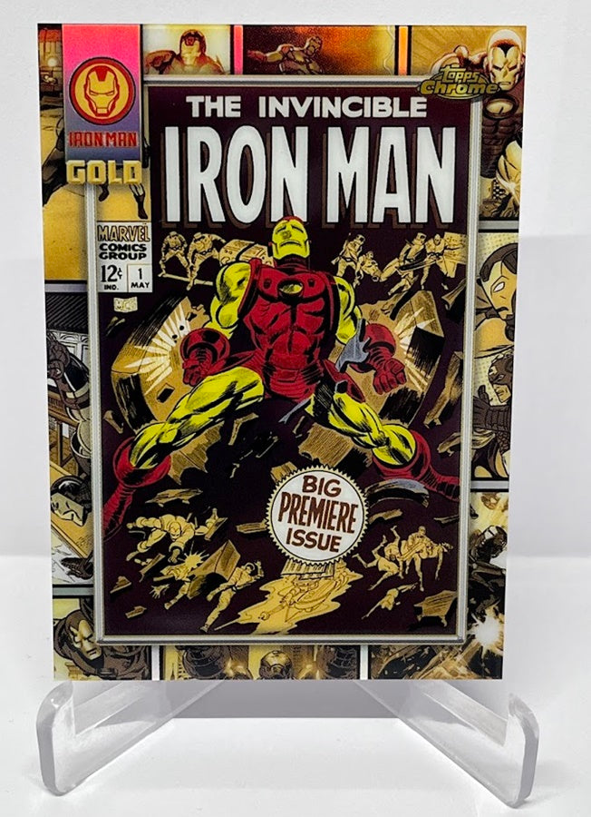 2025 Topps Chrome Marvel Iron Man Gold The Invincible Iron Man #1 1968 #3 *7