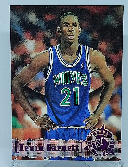 1996-97 Topps Stadium Club Draft Picks Kevin Garnett Minnesota