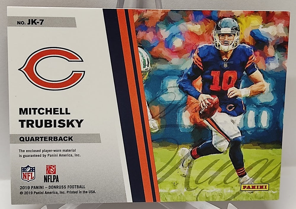 2019 Panini Donruss Jersey Kings Mitchell Trubisky Bears 070/100