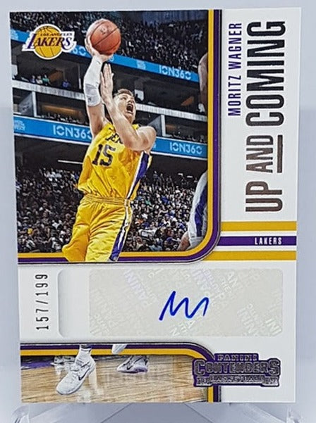 2018-19 Panini Contenders Up And Coming Moritz Wagner Lakers 157/199
