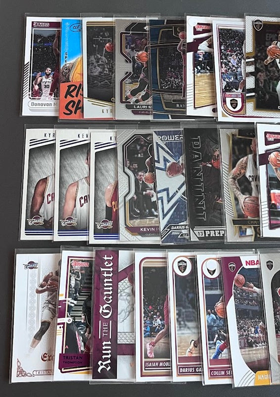 30 Card Team Lot CLEVELAND CAVALIERS Rookies & Veterans A