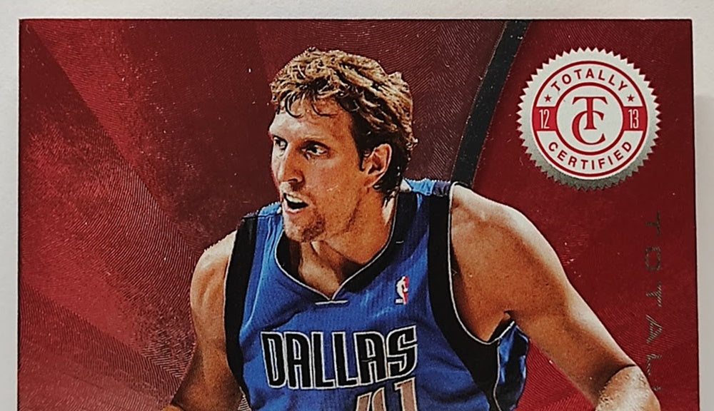 2012-13 Panini Totally Certified Red Dirk Nowitzki Mavericks #64